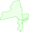 Tri-State region map